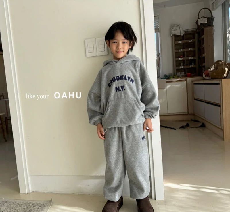 O'Ahu - Korean Children Fashion - #magicofchildhood - Brooklyn Terry Hoody - 2