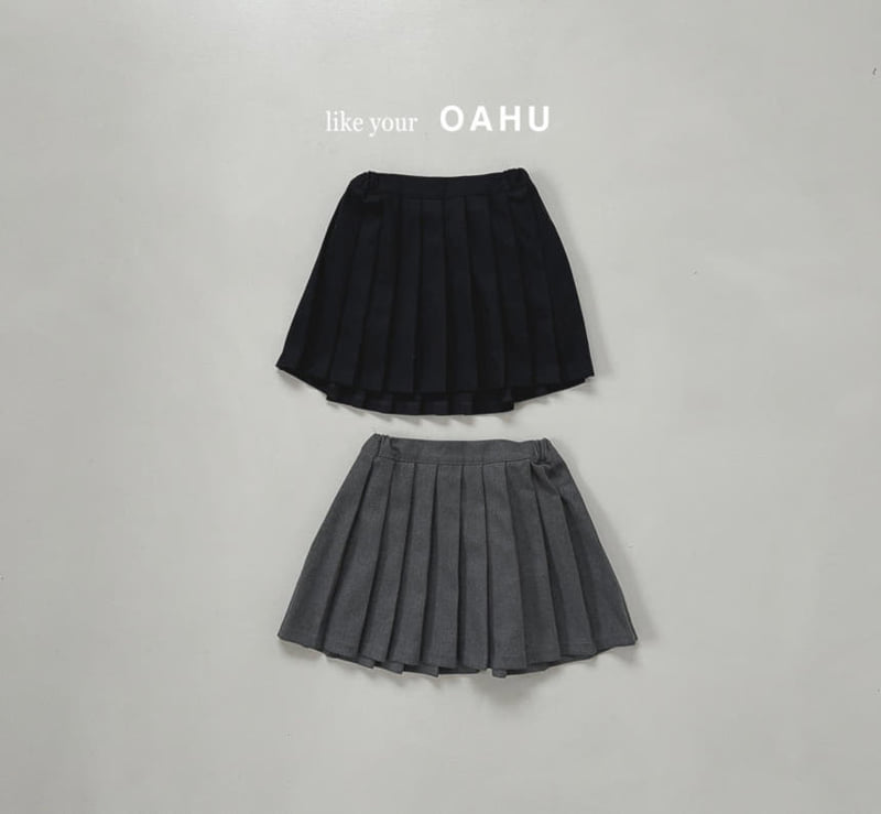 O'Ahu - Korean Children Fashion - #magicofchildhood - Howl Pleated Skirt