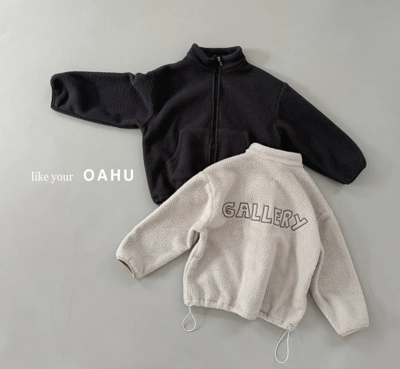 O'Ahu - Korean Children Fashion - #minifashionista - Gallery Fleece Jumper