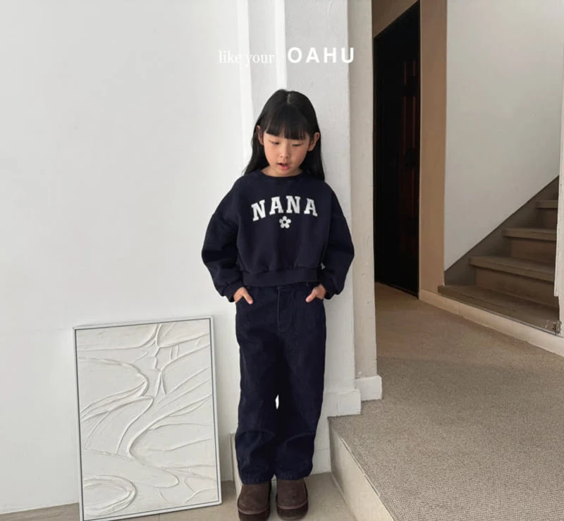 O'Ahu - Korean Children Fashion - #minifashionista - Nana Short Sweatshirts - 8