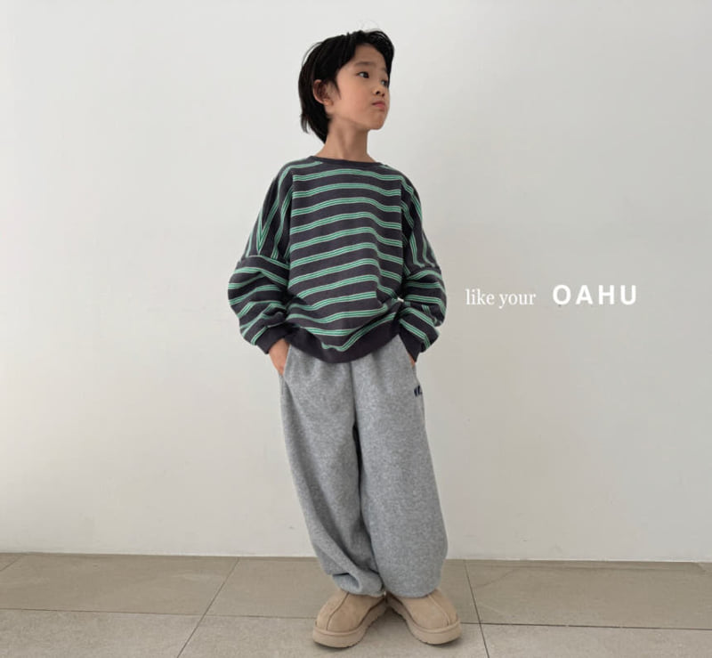 O'Ahu - Korean Children Fashion - #magicofchildhood - NY Terry Jogger Pants - 4