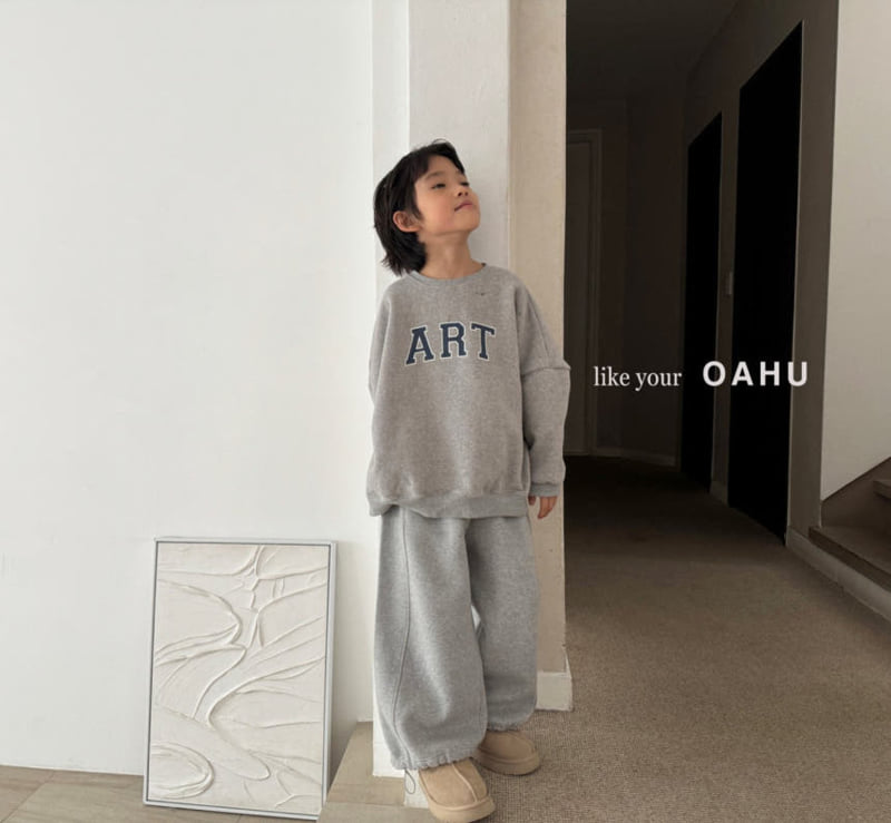 O'Ahu - Korean Children Fashion - #minifashionista - Art Sweatshirts - 4