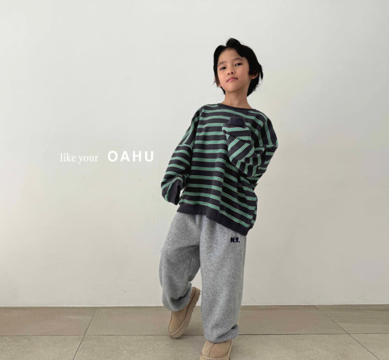 O'Ahu - Korean Children Fashion - #prettylittlegirls - NY Terry Jogger Pants - 5