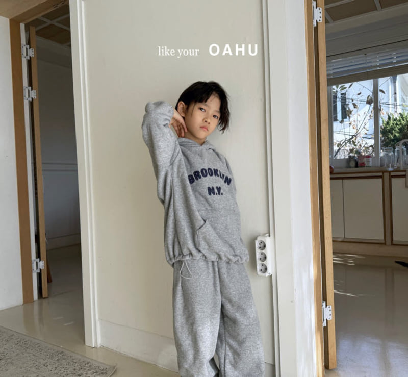 O'Ahu - Korean Children Fashion - #minifashionista - Brooklyn Terry Hoody - 4