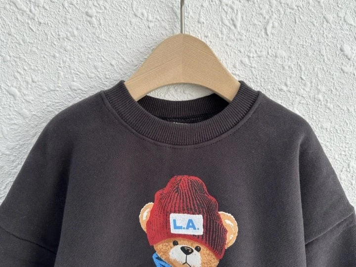 Olivie - Korean Children Fashion - #childrensboutique - Bear Sweatshirts - 8