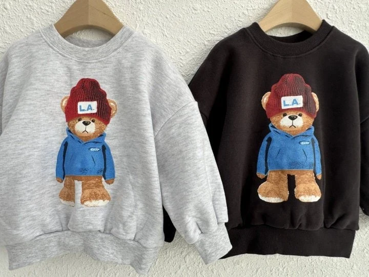 Olivie - Korean Children Fashion - #fashionkids - Bear Sweatshirts - 11