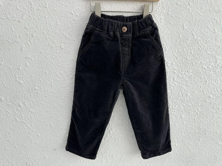 Olivie - Korean Children Fashion - #fashionkids - Ribless Corduroy Pants - 6