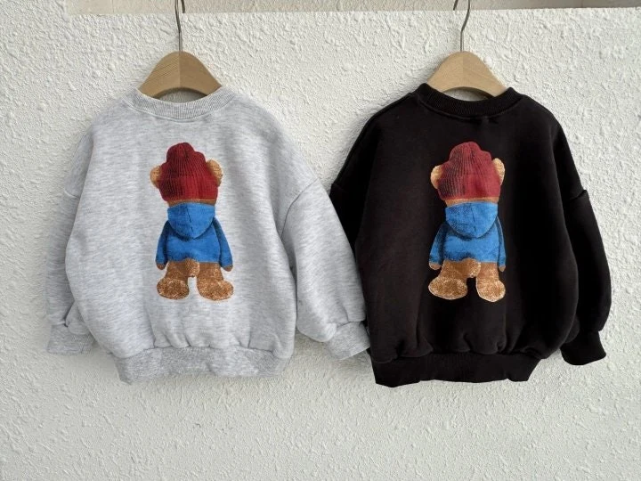 Olivie - Korean Children Fashion - #magicofchildhood - Bear Sweatshirts