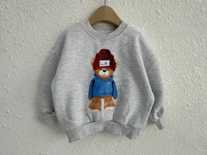 Olivie - Korean Children Fashion - #prettylittlegirls - Bear Sweatshirts - 3