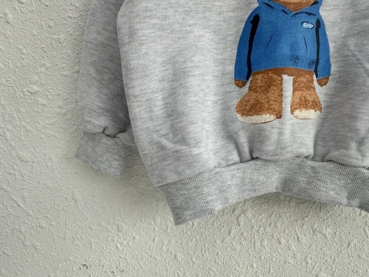 Olivie - Korean Children Fashion - #stylishchildhood - Bear Sweatshirts - 6