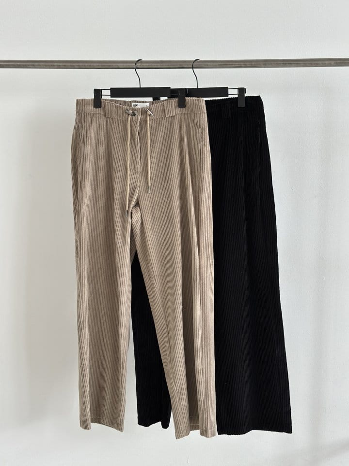 One the woman - Korean Women Fashion - #momslook - Corduroy Washing Pants - 8