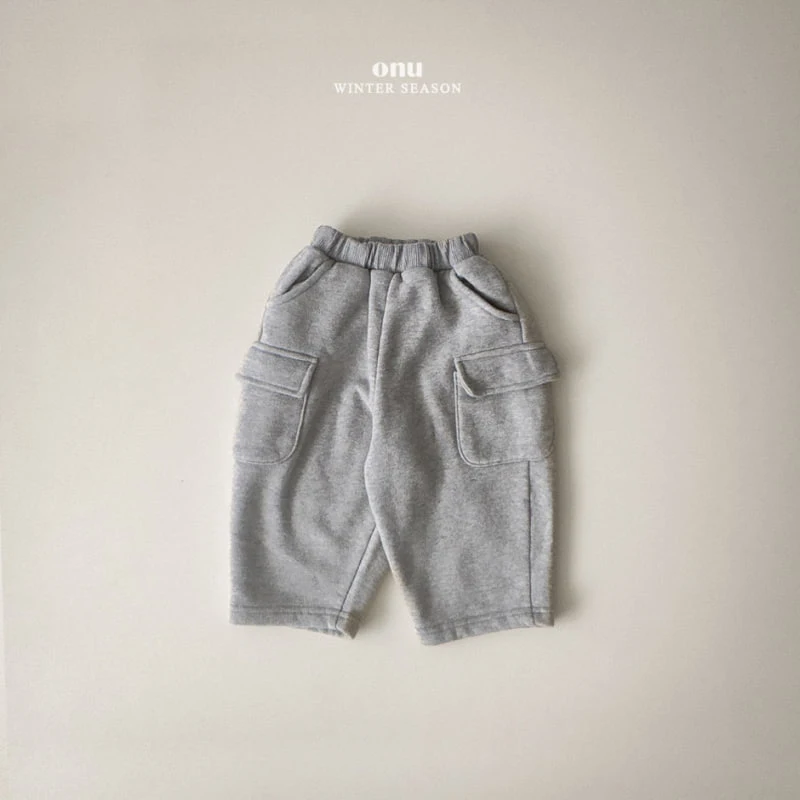 Onu - Korean Children Fashion - #childofig - Banding Cargo Pants - 2