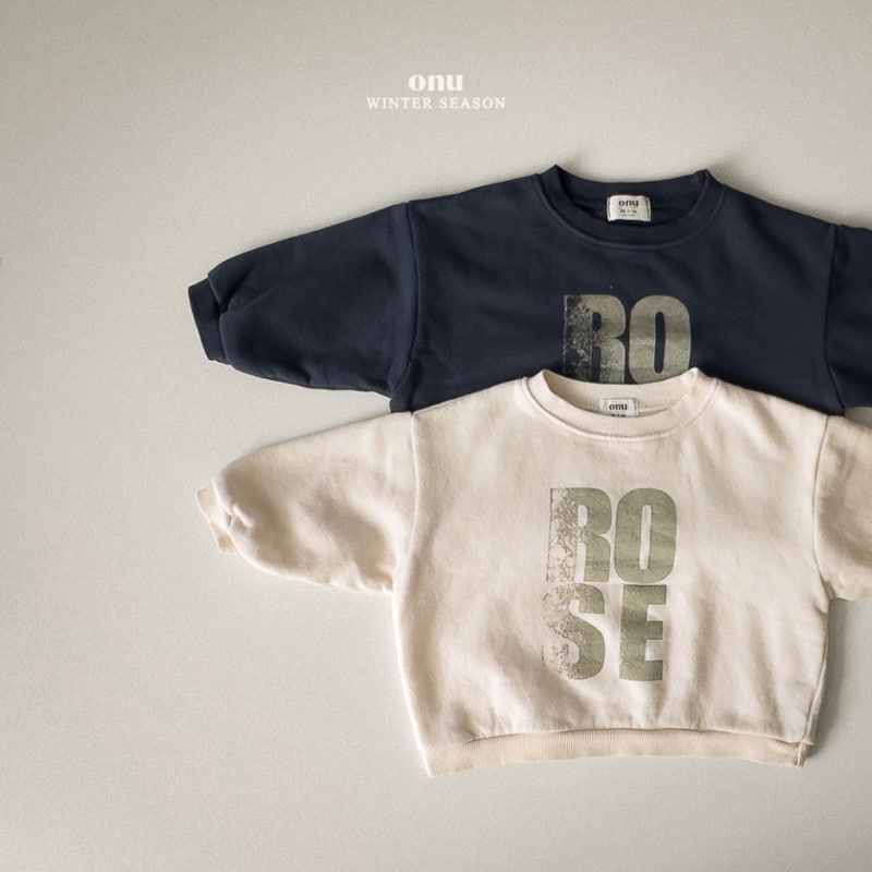 Onu - Korean Children Fashion - #designkidswear - Rose Sweatshirt - 5