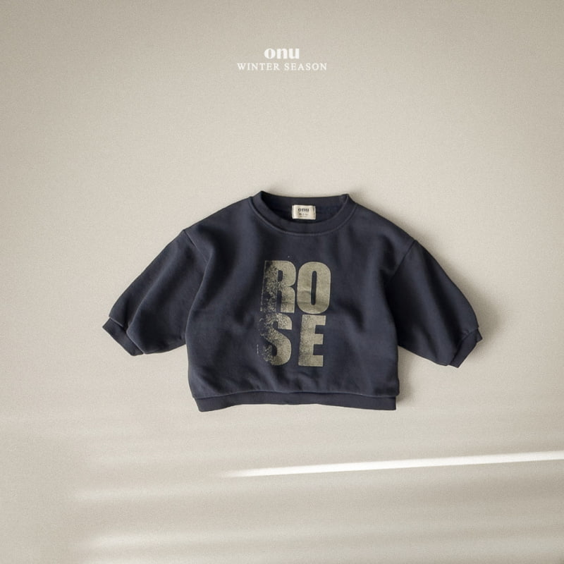 Onu - Korean Children Fashion - #stylishchildhood - Rose Sweatshirt - 2