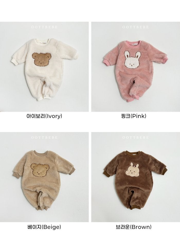 Oott Bebe - Korean Baby Fashion - #babyboutique - Cozy Body Suit - 12