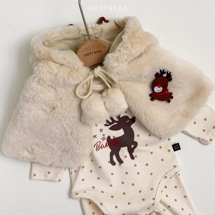 Oott Bebe - Korean Baby Fashion - #babyboutique - Merry Cape - 10