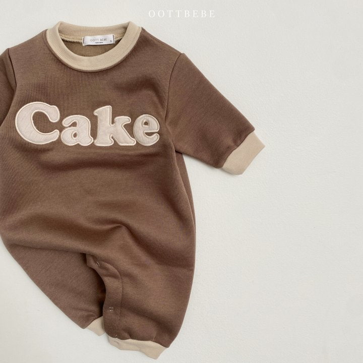 Oott Bebe - Korean Baby Fashion - #babyboutiqueclothing - Cake Full Boysuit - 6