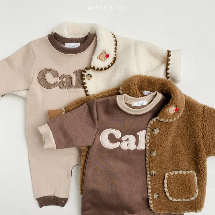 Oott Bebe - Korean Baby Fashion - #babyfashion - Cake Full Boysuit - 8