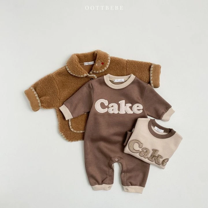 Oott Bebe - Korean Baby Fashion - #babygirlfashion - Cake Full Boysuit - 10