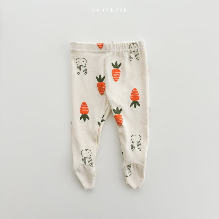 Oott Bebe - Korean Baby Fashion - #babygirlfashion - Vegetable Leggings