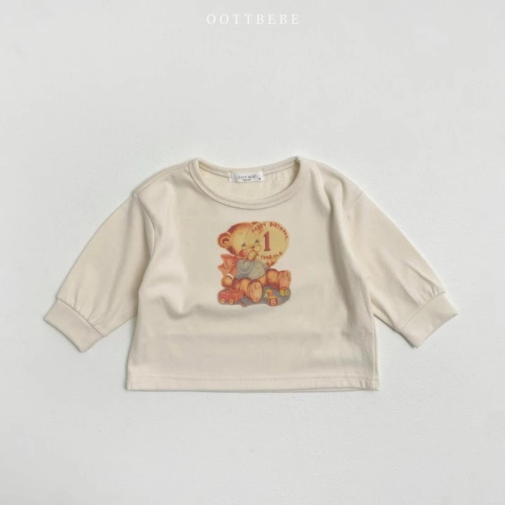 Oott Bebe - Korean Baby Fashion - #babygirlfashion - Happy Birthday Tee - 4