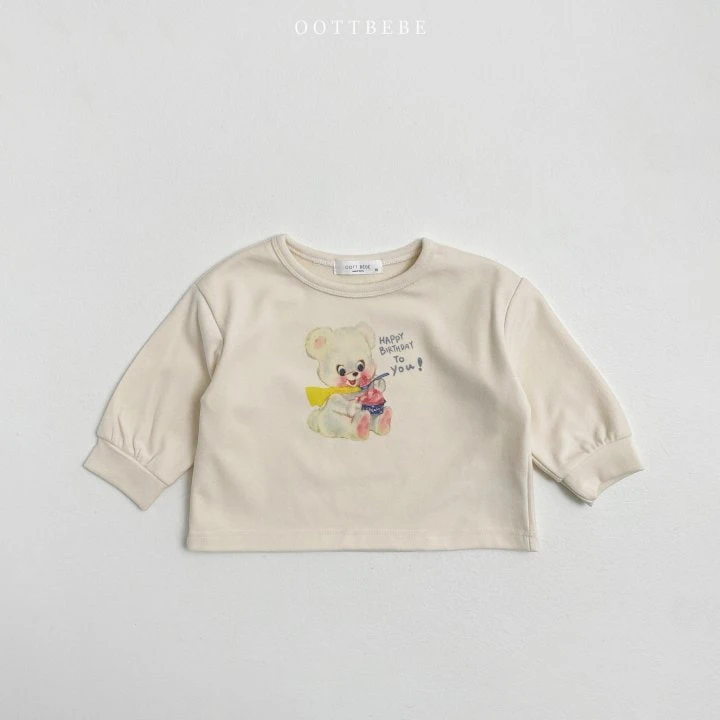 Oott Bebe - Korean Baby Fashion - #babyoninstagram - Happy Birthday Tee - 5