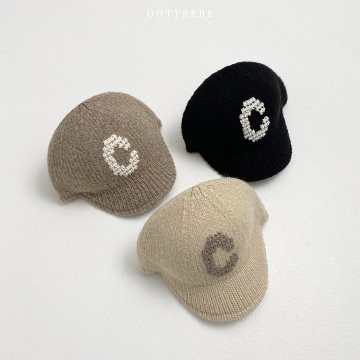 Oott Bebe - Korean Baby Fashion - #babyoninstagram - Riding C Knit Cap