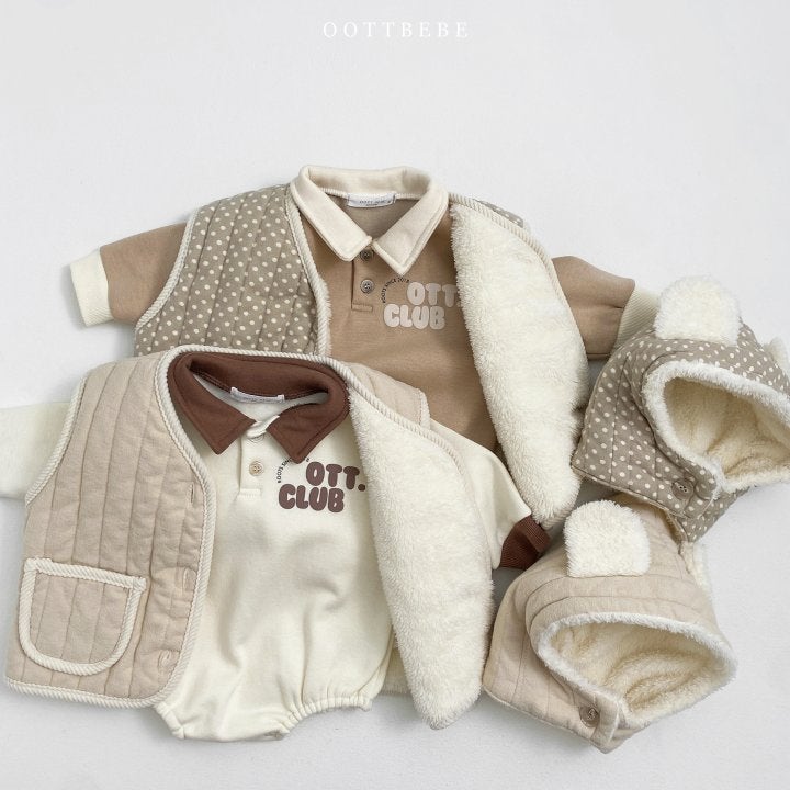 Oott Bebe - Korean Baby Fashion - #babyoutfit - Oott Raglan Suit - 10