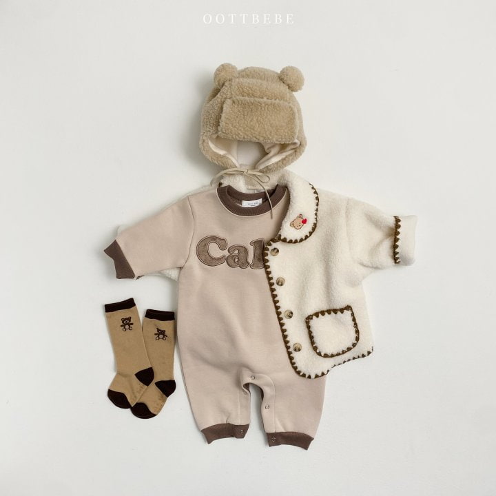 Oott Bebe - Korean Baby Fashion - #babywear - Cake Full Boysuit