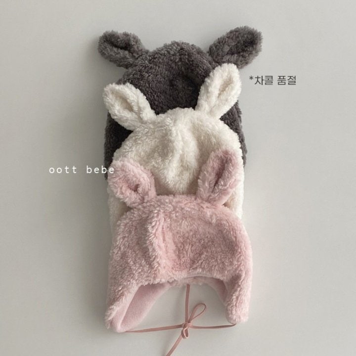 Oott Bebe - Korean Baby Fashion - #onlinebabyboutique - Rabbit Dumble Hat - 3