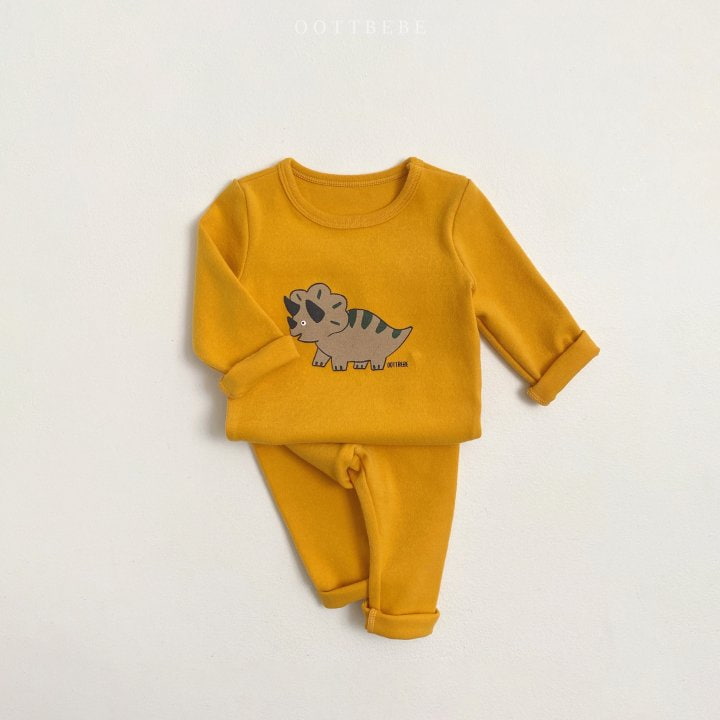 Oott Bebe - Korean Baby Fashion - #babywear - Baby Dino Easywear - 4