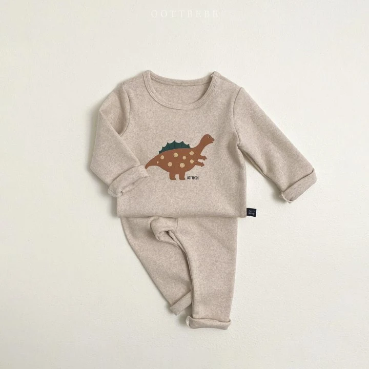 Oott Bebe - Korean Baby Fashion - #onlinebabyshop - Baby Dino Easywear - 5