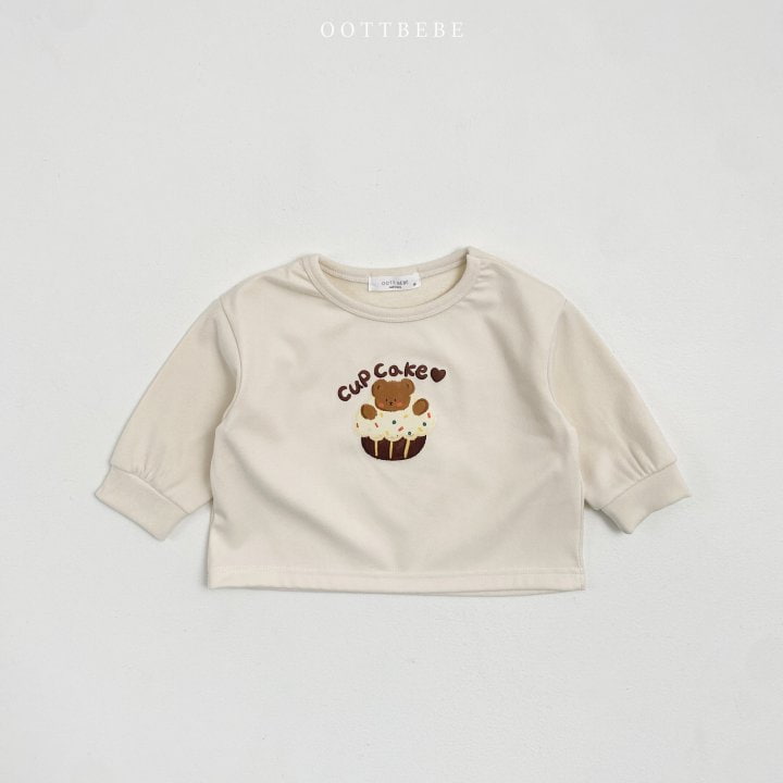 Oott Bebe - Korean Children Fashion - #kidzfashiontrend - Cup Cake Tee