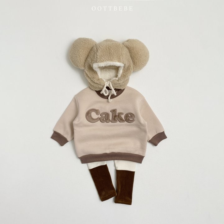 Oott Bebe - Korean Children Fashion - #minifashionista - Cake Sweatshirts