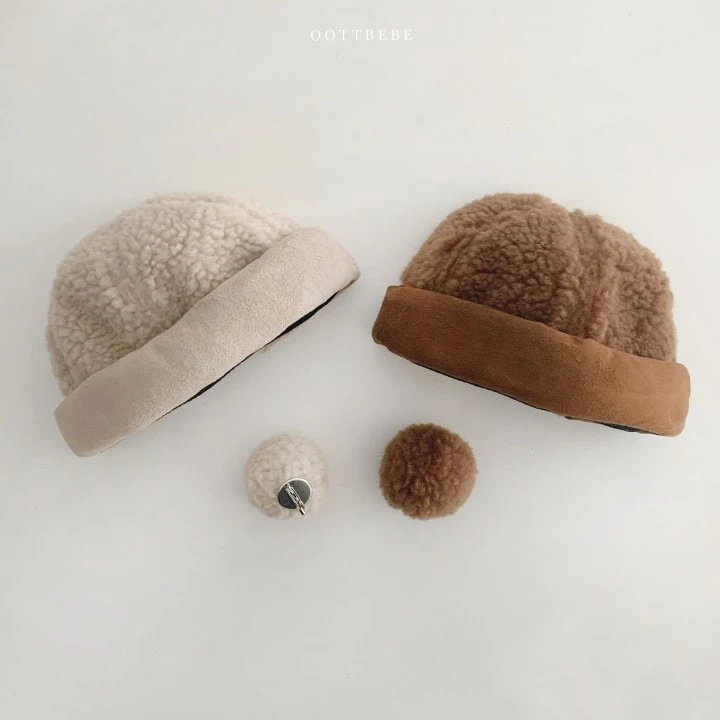 Oott Bebe - Korean Children Fashion - #toddlerclothing - Chestnut Hat - 6