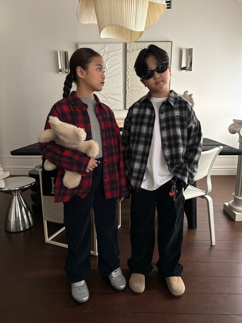 Our - Korean Children Fashion - #Kfashion4kids - Tartan Check Shirt - 11