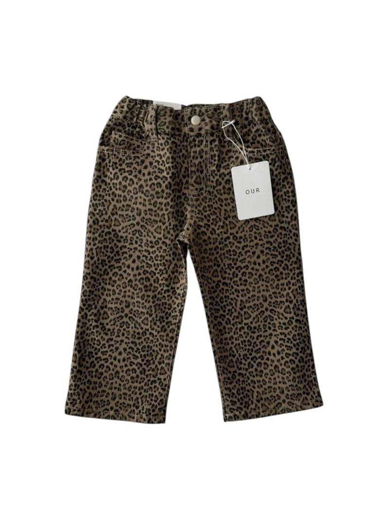 Our - Korean Children Fashion - #Kfashion4kids - Leopard Pants - 6