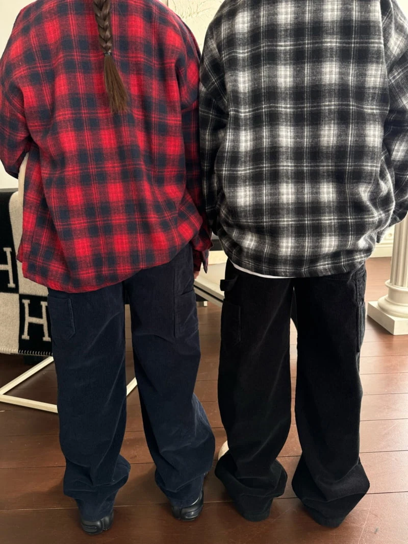 Our - Korean Children Fashion - #childofig - Tartan Check Shirt - 3