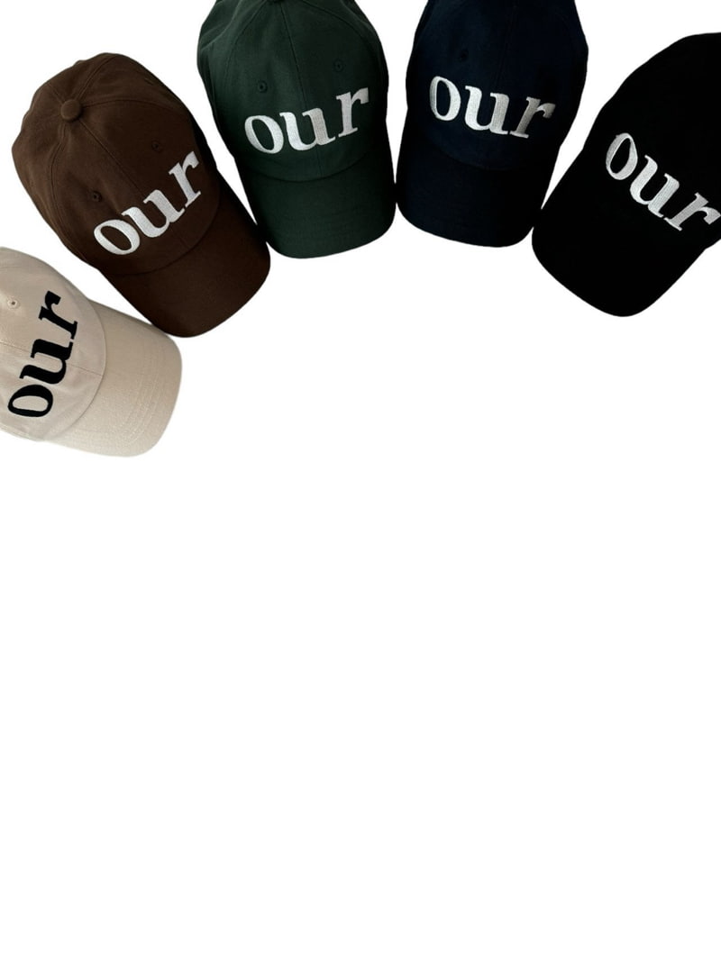 Our - Korean Children Fashion - #childrensboutique - Cotton Big Logo Ball Cap - 9