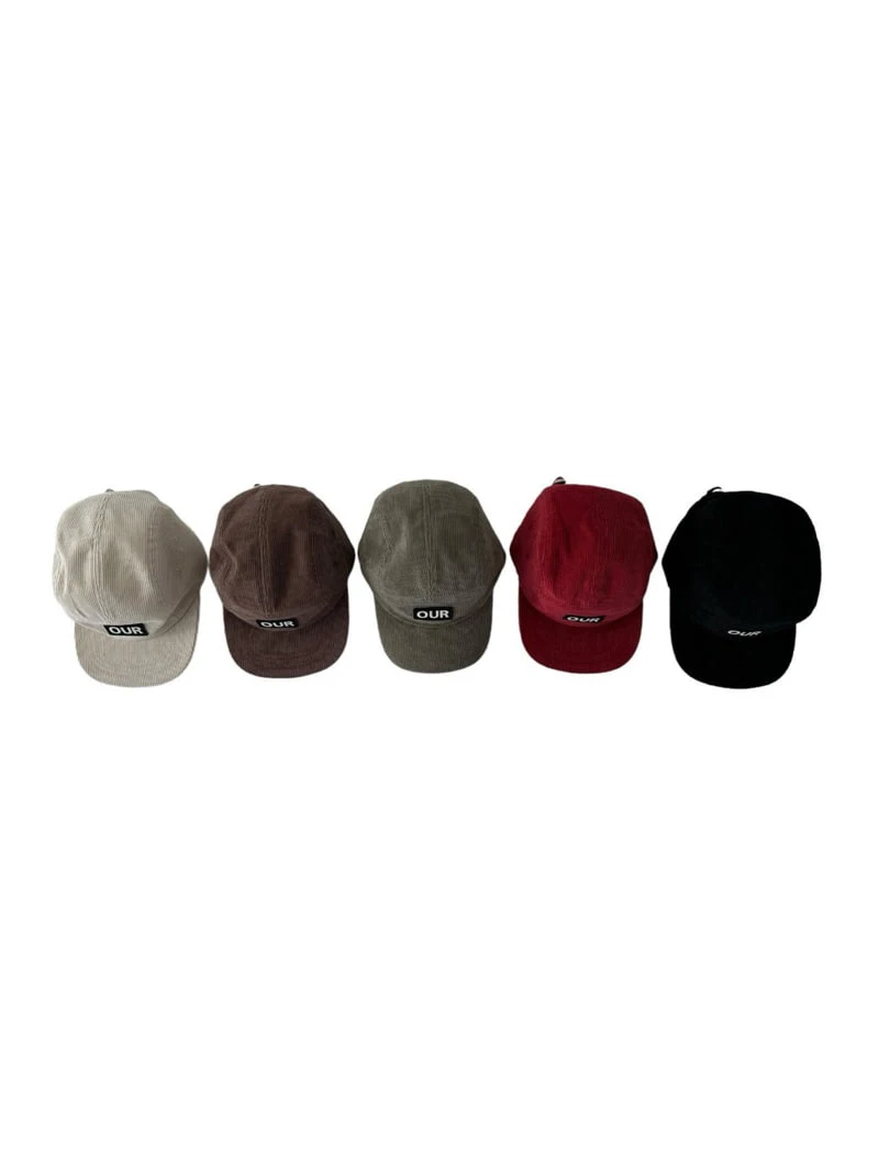 Our - Korean Children Fashion - #kidzfashiontrend - Corduroy Cap - 2