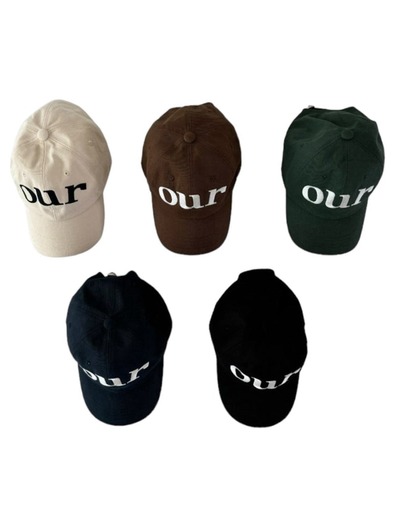 Our - Korean Children Fashion - #kidzfashiontrend - Cotton Big Logo Ball Cap