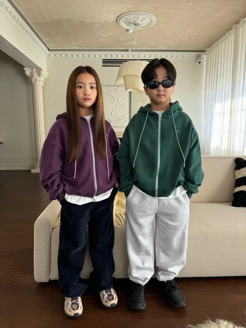 Our - Korean Children Fashion - #magicofchildhood - Tom Raglan Hooded Zip-up - 7