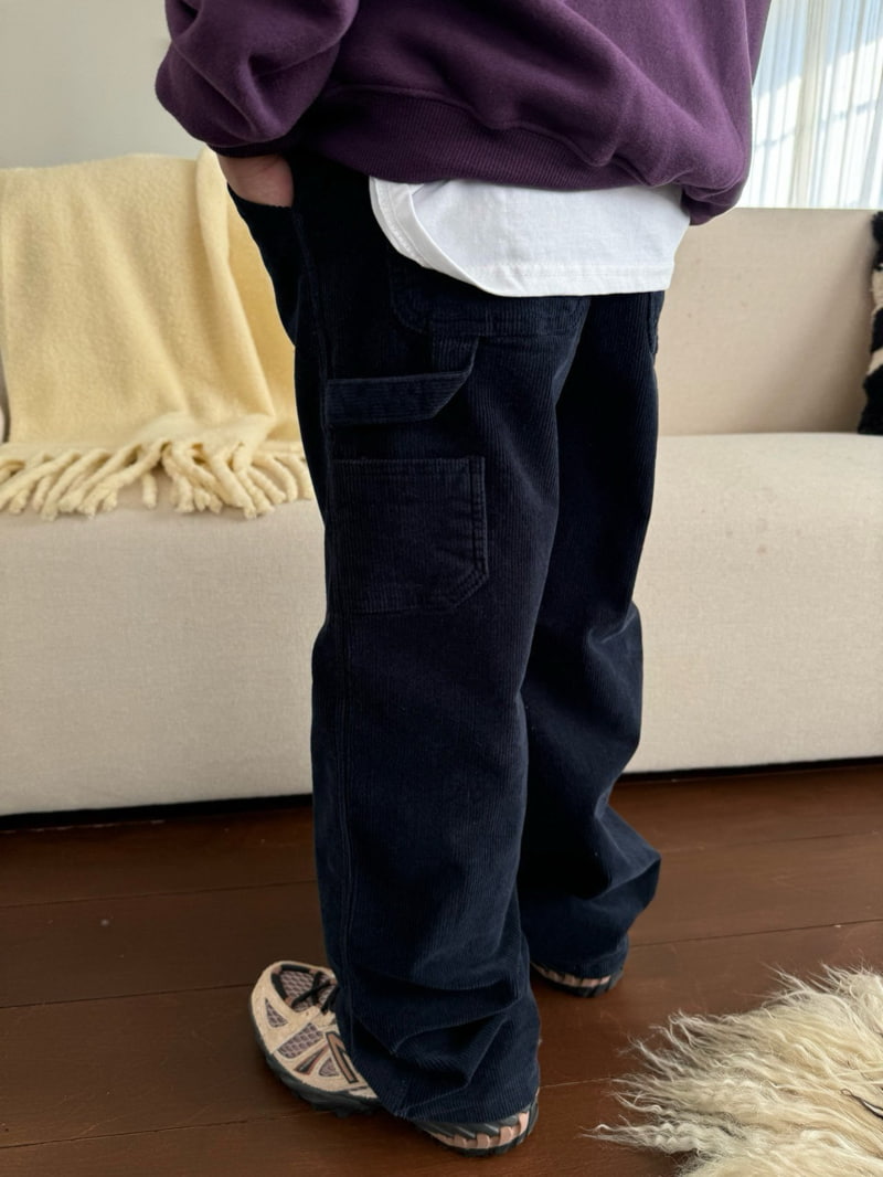 Our - Korean Children Fashion - #minifashionista - Corduroy Work Pants - 7