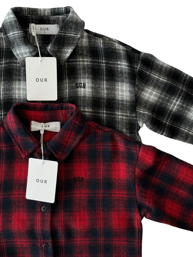 Our - Korean Children Fashion - #prettylittlegirls - Tartan Check Shirt