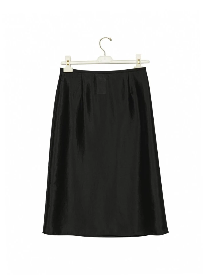 Paper Moon - Korean Women Fashion - #momslook - Sheer Organza Midi Flared Skirt - 9