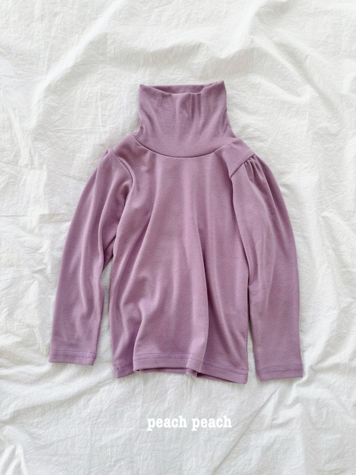 Peach Peach - Korean Children Fashion - #Kfashion4kids - Silky Turtleneck - 6