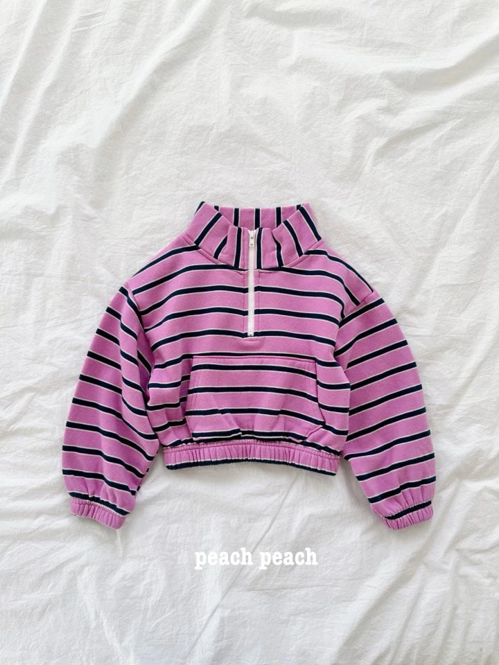 Peach Peach - Korean Children Fashion - #stylishchildhood - Jelly Anorak Sweatshirt - 4