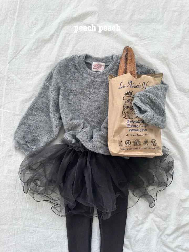 Peach Peach - Korean Children Fashion - #childofig - Winter Darling Tutu Skirt Leggings - 11