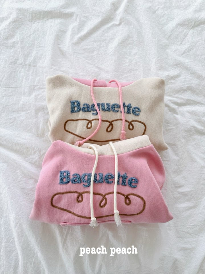 Peach Peach - Korean Children Fashion - #childrensboutique - Baquette Hood - 4