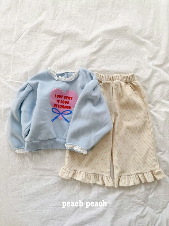 Peach Peach - Korean Children Fashion - #fashionkids - Milk Corduroy Pants - 12